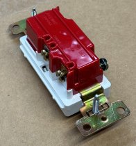 (PS)(2625-W) -20a/120v Single Pole Illuminated Decora Switch (10 available)