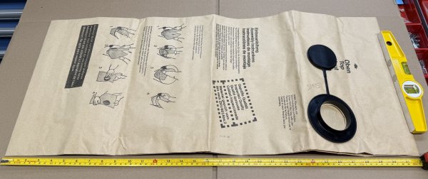 (14895) - Filter Bags - Wap SQ15, Turbo 13, Turbo XL, Turbo 1001 (alt, Wap-25433) (sold individually) (3 available)