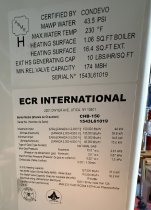 Utica CuB Gas Boiler (CHB-150, Heat only, not Combi) (pickup only in Northern NJ)