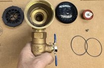 (Zurn Wilkins 420 - 1) - Pressure Vacuum Breaker for Irrigation Systems (1") - NEW! (missing 1 part)