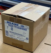 (Zurn Wilkins 420 - 1) - Pressure Vacuum Breaker for Irrigation Systems (1") - NEW! (missing 1 part)