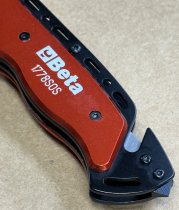 (Beta 1778SOS) - Car service knife with window breaking hammer and seat belt cutter (5 available)