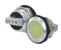 (Lascar EM20-FPSI 1010)-Panel Mount 2-color (Red/Green) Status Indicator (NEW) (4 available)