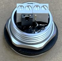 (Lascar EM20-FPSI 1010)-Panel Mount 2-color (Red/Green) Status Indicator (NEW) (4 available)