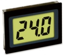 (Lascar SP 5-1200-BL)-PanelPilot (4-25v DC Splash-Proof Ultra Low Profile LCD Voltmeter) (New) (1 available)