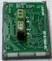 (Lascar SP 5-1200-BL)-PanelPilot (4-25v DC Splash-Proof Ultra Low Profile LCD Voltmeter) (New) (1 available)