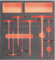 (PM.MOD84TCJ8)-Foam Tray-for MODM84TCJ8 T-handle wrenches (USAG) (5 available at this price)