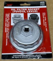 (Toyota/Lexus)-Oil Filter Socket-64.5mm/14 points (3/8″ drive) - for Toyota 3.5L (2007-2024) & Lexus 6cyl (1 available)