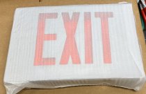Exit Sign-LED with Die Cast Aluminum Housing (battery backup) (1 available)