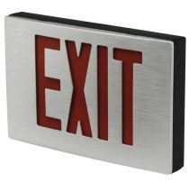 Exit Sign-LED with Die Cast Aluminum Housing (battery backup) (1 available)