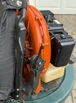 (Husqvarna 155BF) - Backpack Blower (used by homeowner for 2 seasons)- local pickup only in Northern NJ