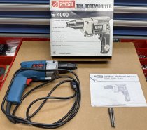 (Ryobi E-4000) - Ryobi E-4000 Screw/Tek Driver (like new) (made in Japan)