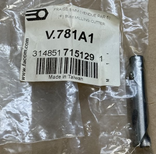 (V.781A1)-Milling Bit for V.781F (1 available)