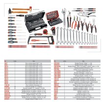 (CM.110A)-126pc Mechanical Tool Set-Metric (Freight)