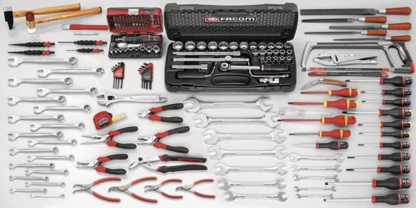(CM.130A)-168pc Mechanical Tool Set-Metric (Freight)