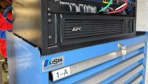 (Lista 1350) - Lista 14 drawer cabinet (Bright blue) - with retainer top & 2 keys (Local pickup only-Northern NJ)