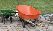 Wheelbarrow - Home Depot brand (lightly used) (sold)