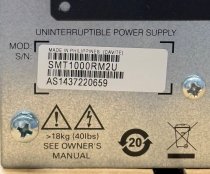 APC Rack Mounted UPS (SMT1000RMU) (needs battery) (Freight)