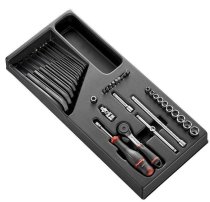 (MOD.R161-1U) - 1/4″ Drive Fractional Module Set (3/16 - 1/2″) with R.161B ratchet (2 available at this price)