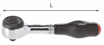 (R.180J31B) (608 1/4 EAK) - 1/4" Drive Tool Set with Rotator Ratchet & Compact Bit Set (4-14mm) (50pc total) (USAG)
