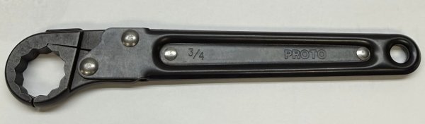 (70A.3/4)-Ratchet Flare-Nut Wrench-(3/4") (Proto) (4 available at this price)