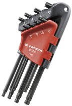 (89S.JP8A) - Torx Key Clip Set-Spherical Tip (T10 - T45) (8pc) (1 available at this price)