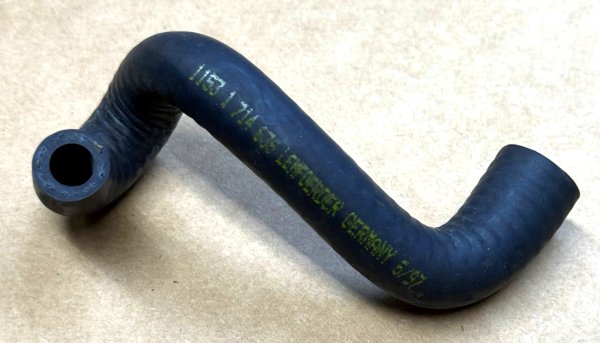 (11531714636) - Hose (water pipe to vent hose)-318i (90-92) (E30) (Lemforder/Germany) (3 available)