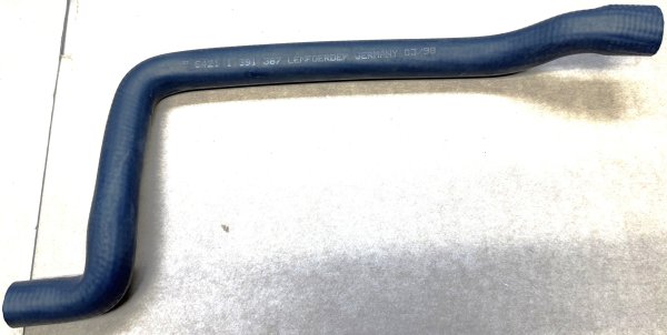 (64211391387) - Hose-Heater Hose Inlet, from Back of Head- 525i (91-95) (1 available)