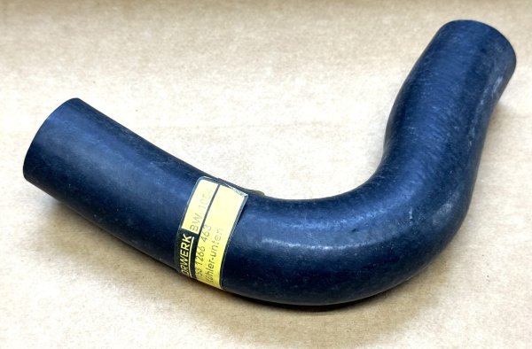 (11531266463) - Hose-Lower Radiator - Early 320i with A/C (-12/76) (2 available)
