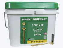 1/4 x 4″ Washer Head Lags-Yellow Zinc Torx (500pc) (Dropship)