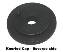 (R.161C) -Knurled Cap w/Chrome Trim (1/4" ratchets-see details)