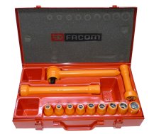 (S.400VSE)-1/2" Drive 12pt Insulated Tool Set (Metric)