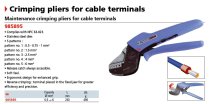 (985895)-Crimping Pliers for Cable Terminals