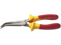 (195.20VE) -Insulated Half Round Nose Pliers w/Angled Tips-7.9″