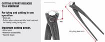 (495A.25EL) -End Nippers (Heavy Duty)-10"