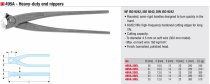 (495A.25EL) -End Nippers (Heavy Duty)-10"