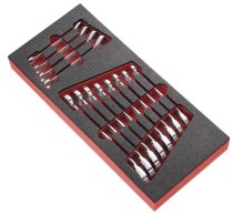 (MODM.467JU12)-12pc Ratcheting Combination Wrench Set (1/4>15/16")