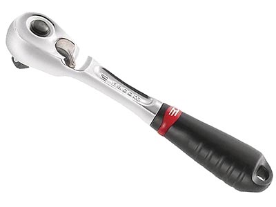 (RL.171) -1/4" Drive Pear Head Ratchet with Safety Lock (Facom)