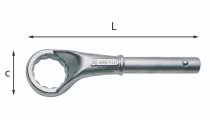 (54A.30)-Heavy Duty Offset Ring Wrench-30mm (USAG)