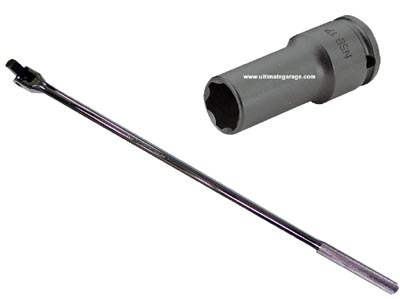 (NSB.17-BB-spec)-Wheel Lug Socket & Breaker Bar-17mm (Mercedes) (1 available)