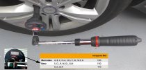 (NSB.17-BB-spec)-Wheel Lug Socket & Breaker Bar-17mm (Mercedes) (1 available)