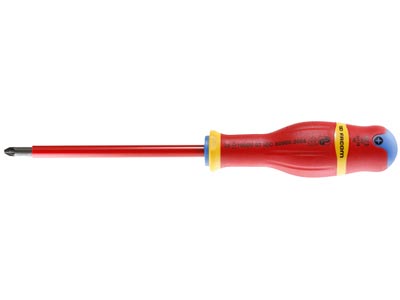 (AD0x75VE)-Insulated Pozidriv Screwdriver-#0x75mm (1G)(Facom)