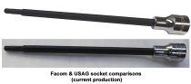 (SHP.6ELA2) -1/2" Drive Extra Long Reach Hex Socket-6mm (USAG)