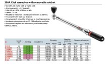 (S.306-100D) - 1/2" Drive Torque Wrench (20-100nm)(wrench only) (Facom)