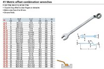 (41.17) -Offset Combination Wrench-17mm