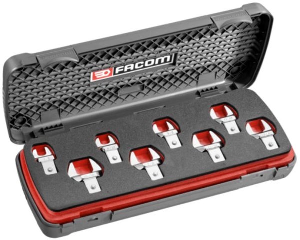 (11.J8U)-Torque Wrench 8pc Open End Attachment Set (1/2"-15/16") (sold out)