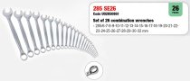 (440.JE26)-26pc Combination Wrench Set (6-32mm)(USAG)