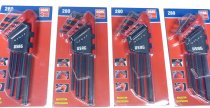 (83SH.JP9A)-9pc Long Metric Hex Key Set (w/ball tip) (USAG)