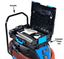 Adapter Plate Kit-for Systainer & L-Boxx (Attix 33/44)(2 left)
