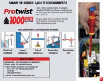 (AP2x125VE)-Insulated Phillips Screwdriver-#2x125mm (1G) (USAG) (limited supply)
